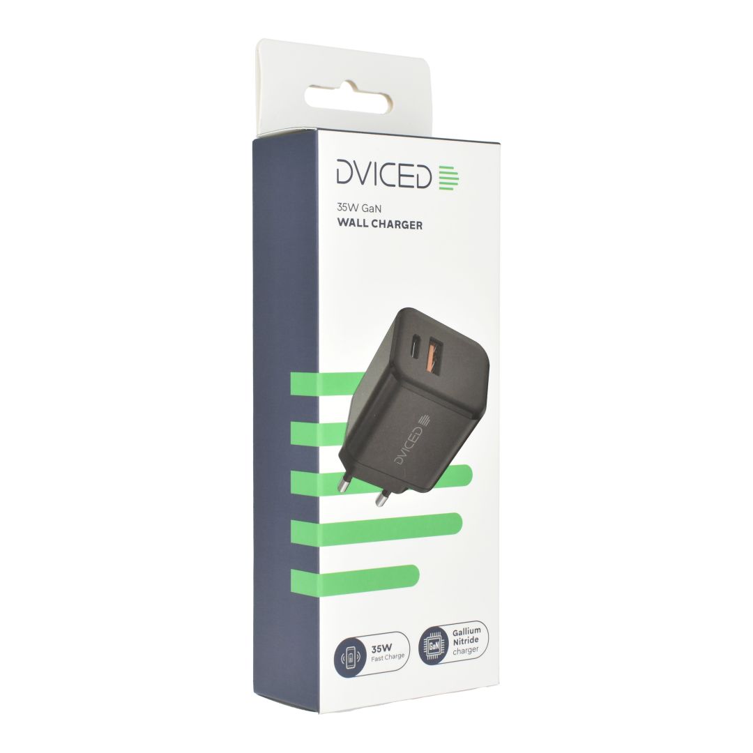 Dviced Wall Charger 35W GaN EU Black