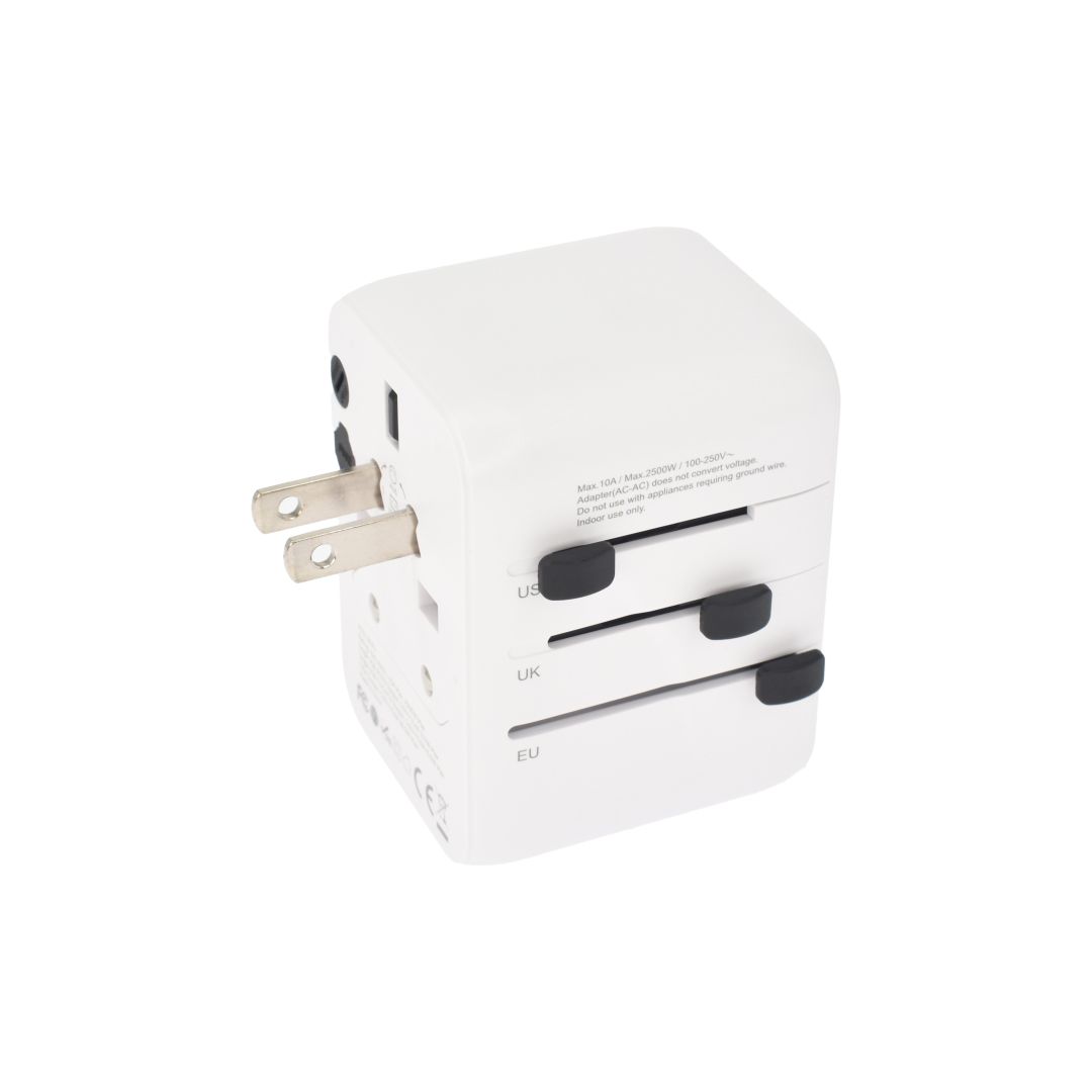 Dviced Universal Travel Adapter 28W White