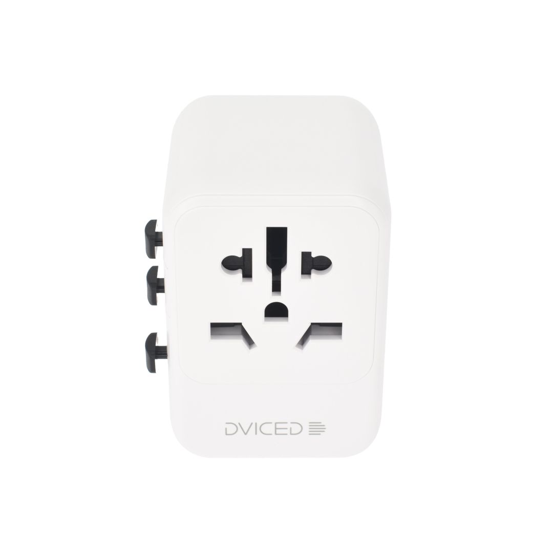 Dviced Universal Travel Adapter 28W White