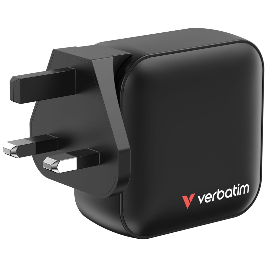 Verbatim Mini GaN Wall Charger 100W 4 Port Black