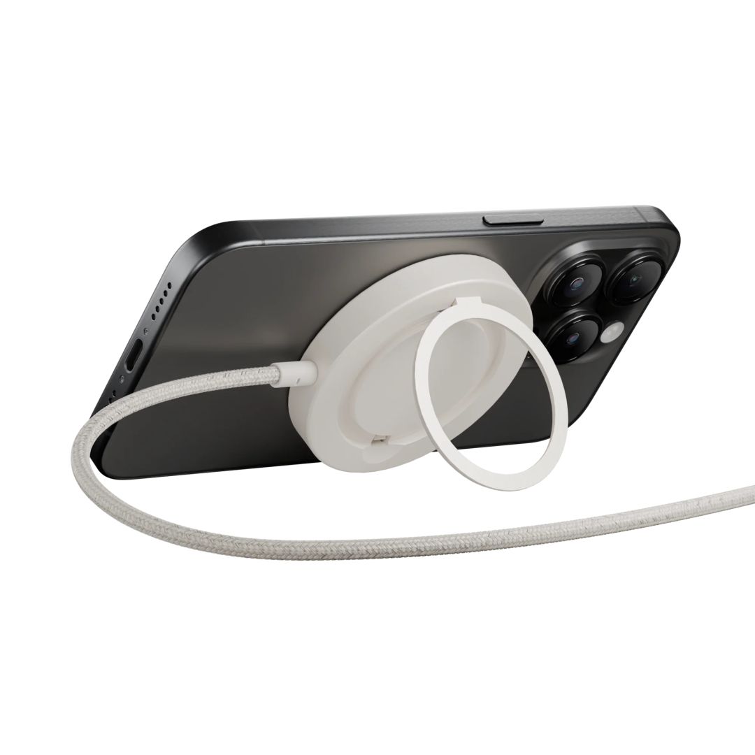 Native Union Snapstand Qi2 wireless charger Sandstone