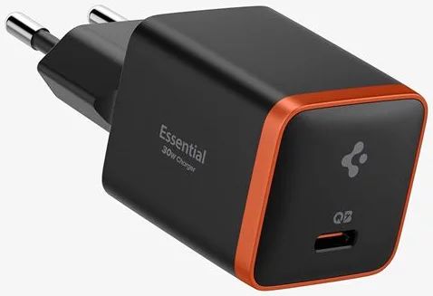Spigen Essential 30W Wall Charger EE301EU Black