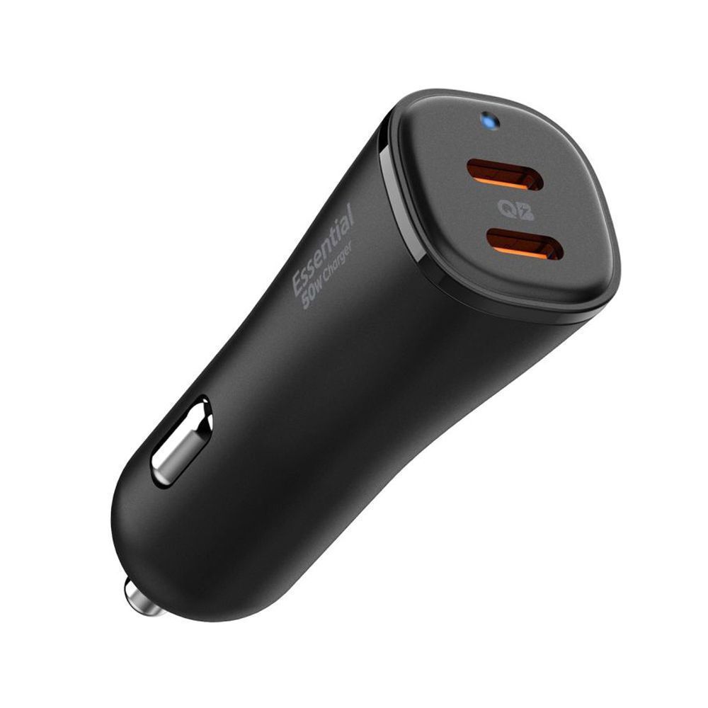 Spigen Essential 50W Car Charger EV502 Black