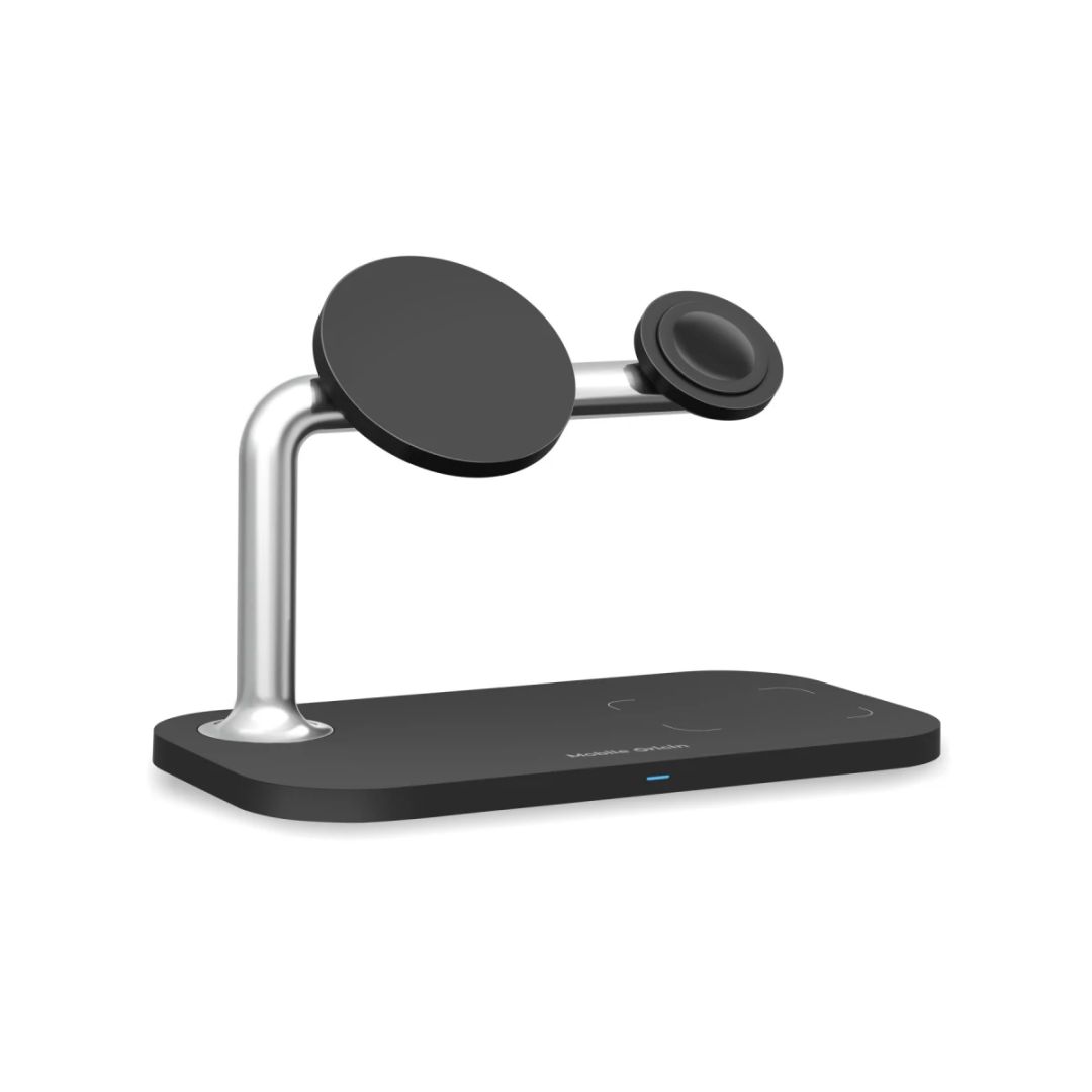 Mobile Origin 3 in 1 Wireless charger Black