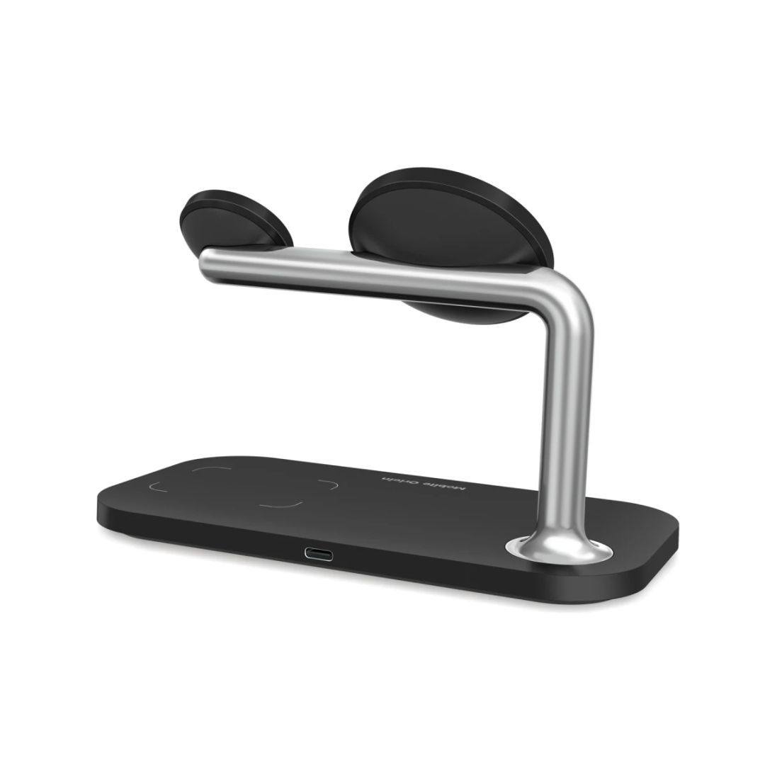 Mobile Origin 3 in 1 Wireless charger Black