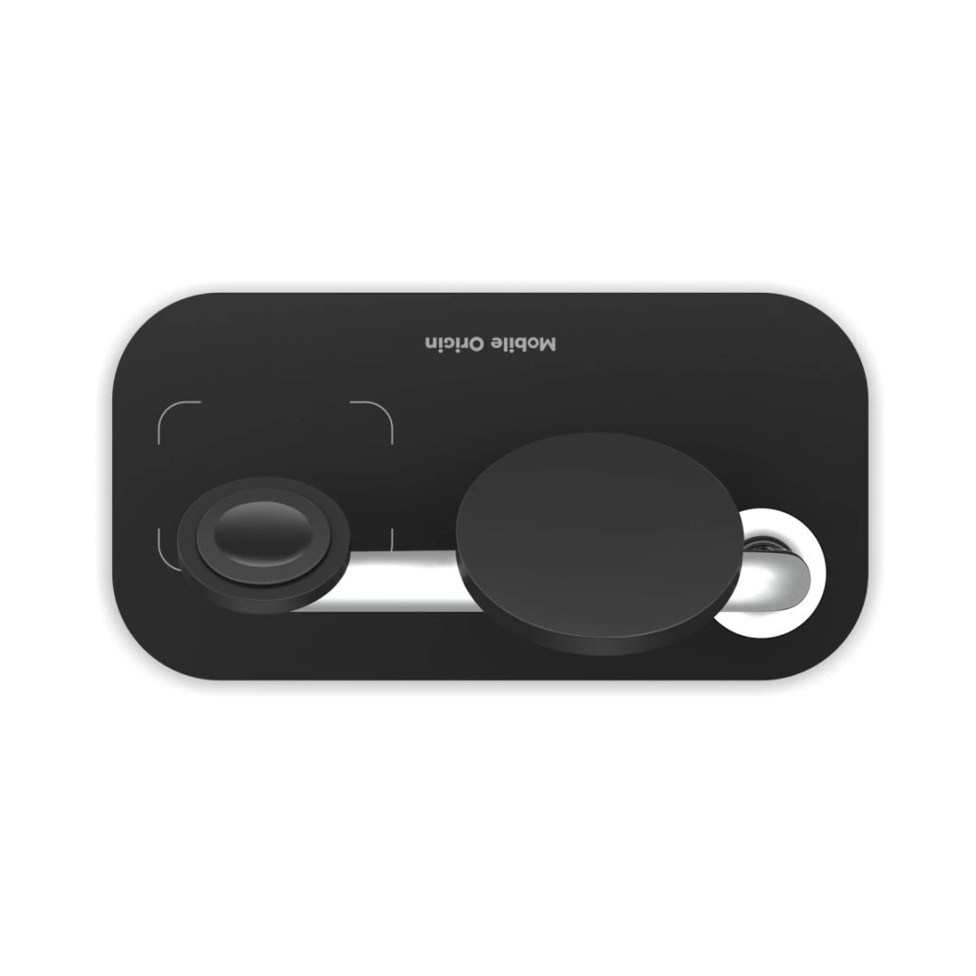 Mobile Origin 3 in 1 Wireless charger Black