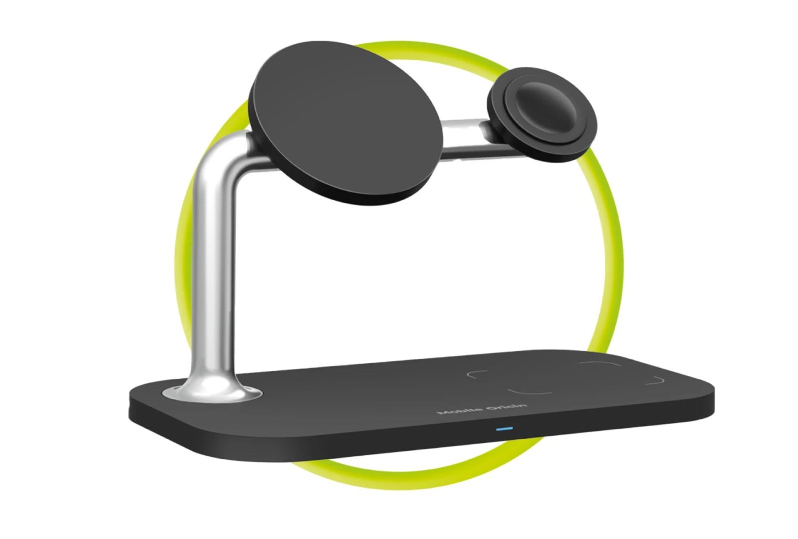 Mobile Origin 3 in 1 Wireless charger Black