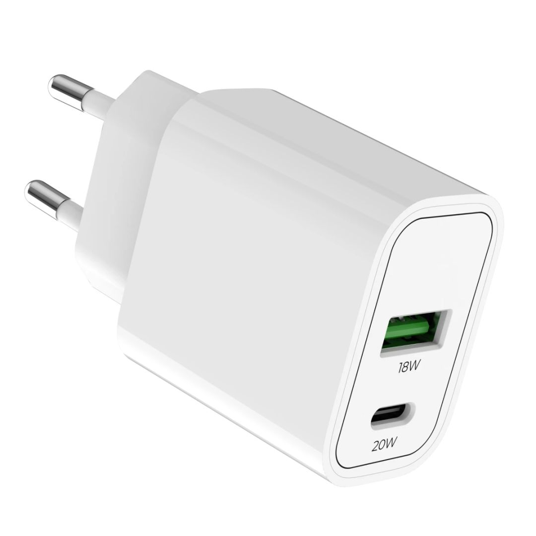 Mobile Origin PD20W Wall Charger MO12, 1 USB-A + 1 USB-C