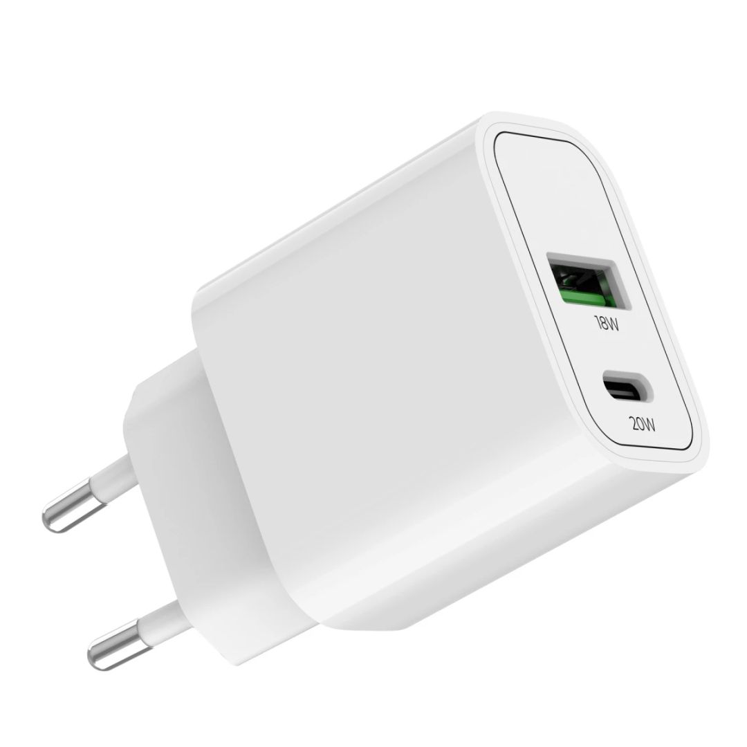 Mobile Origin PD20W Wall Charger MO12, 1 USB-A + 1 USB-C