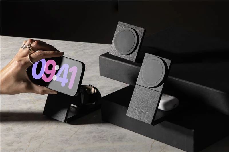 Native Union Rise 3-in-1 Qi2 wireless charger Black