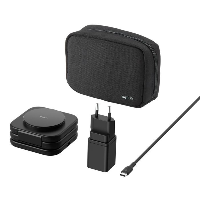 Belkin Boost Charge PRO Qi2 3in1 Wireless Charger Black