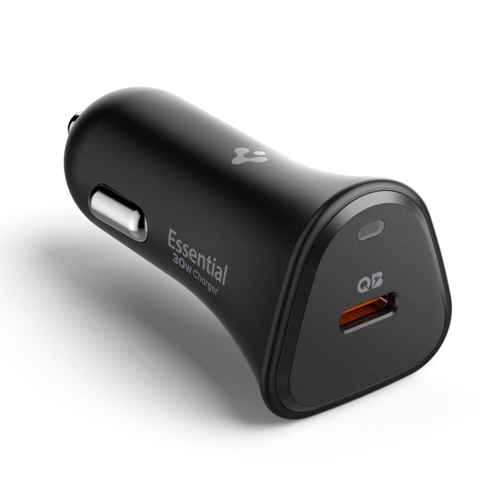 Spigen Essential 30W Car Charger EV301 Black