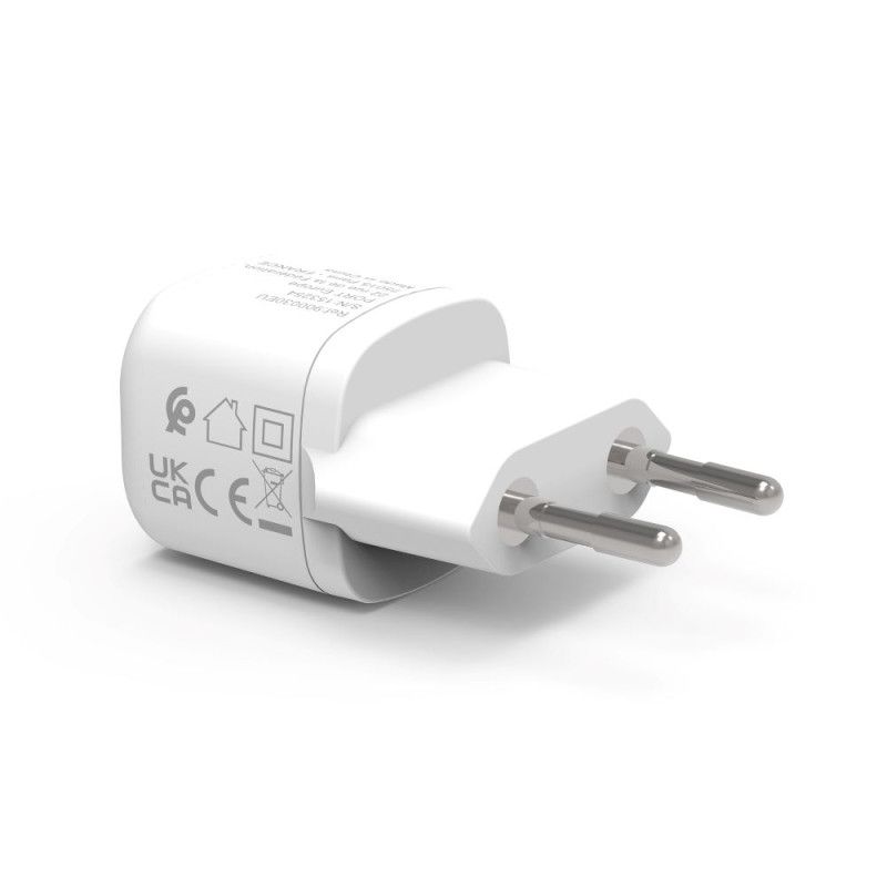 Port Designs 20W USB-C Pocket Wall Charger White