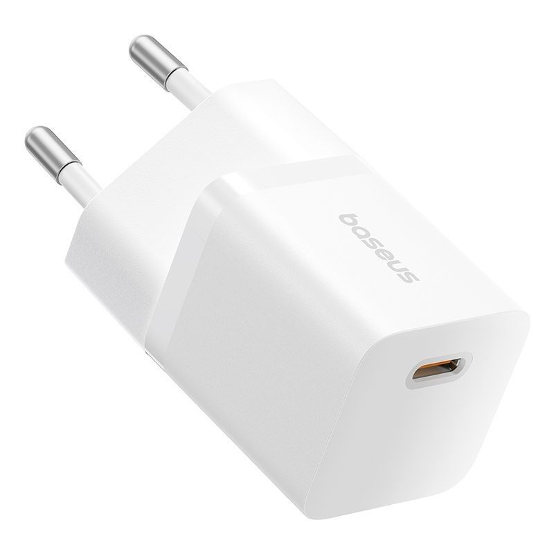 Baseus USB-C GaN5 mini 25W mains charger White