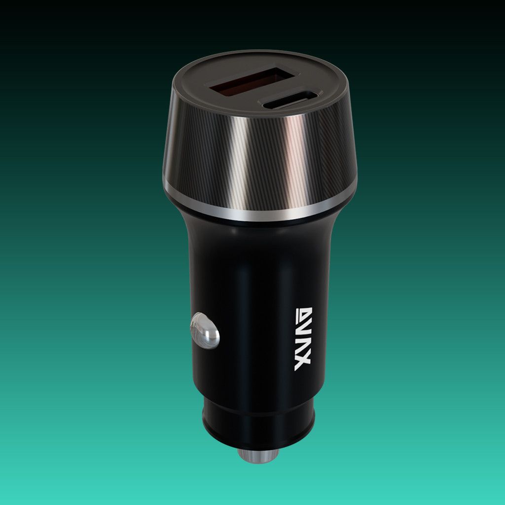 Avax CC304B CARLY 38W Car Charger Black