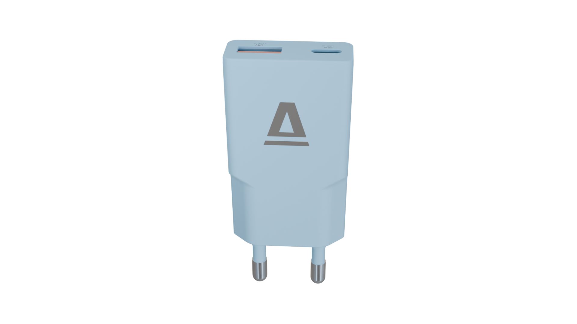 Avax CH641LB NANO SLIM 30W Charger Light Blue