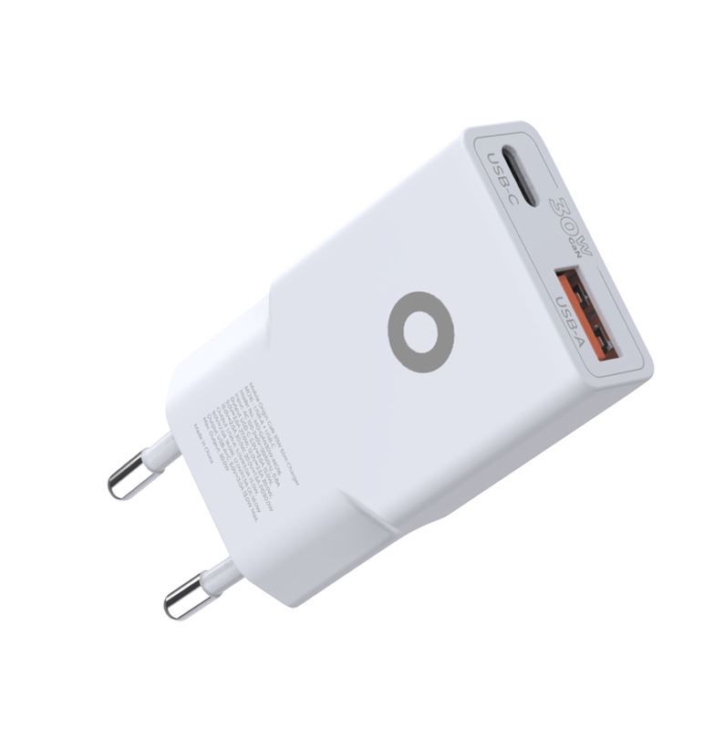 Mobile Origin MO16 USB-A + USB-C GaN 30W Slim Charger