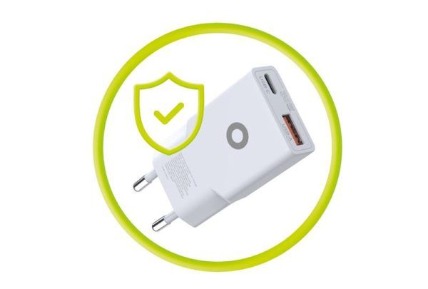 Mobile Origin MO16 USB-A + USB-C GaN 30W Slim Charger