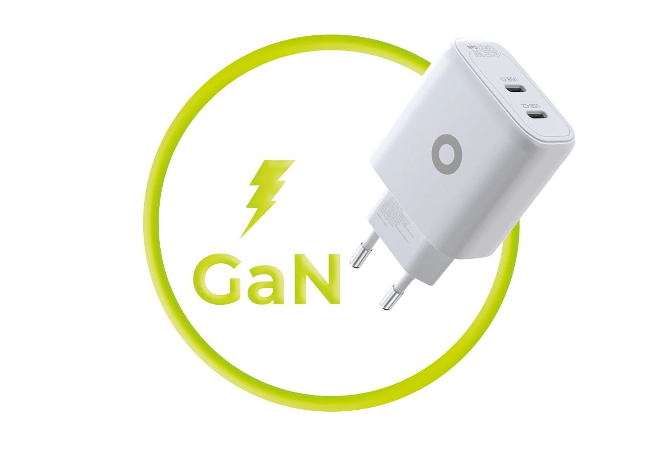 Mobile Origin MO19 - Dual USB-C GaN 65W Charger