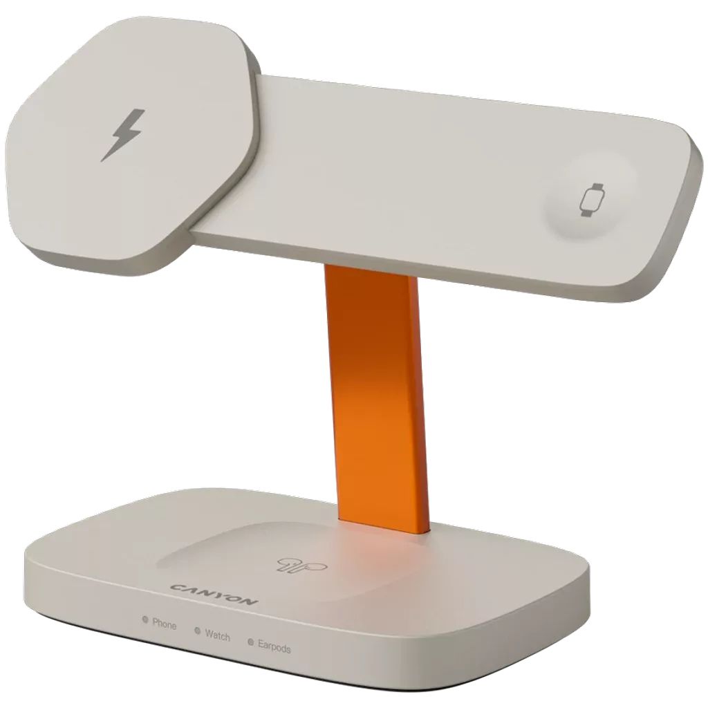 Canyon Hexagon 310 Wireless Charger LightGrey/Orange