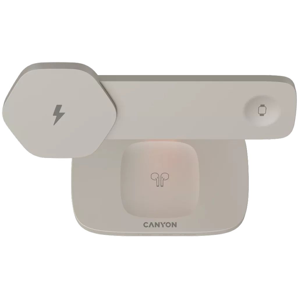 Canyon Hexagon 310 Wireless Charger LightGrey/Orange