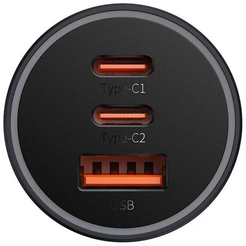 Baseus Golden Contactor Pro Car Charger 65W Grey