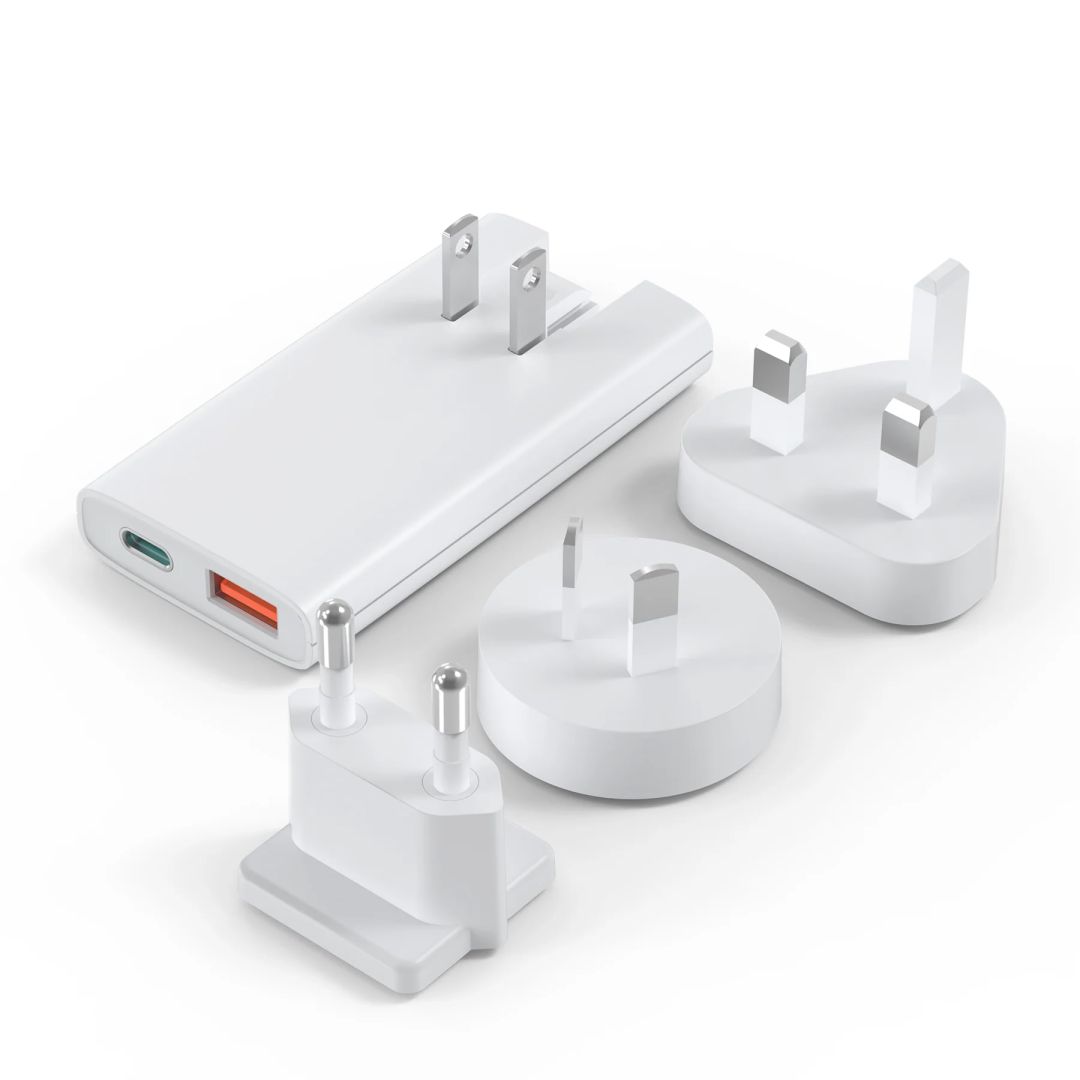 Choetech  PD6011 67W Dual-Port Portable GaN Adapter White