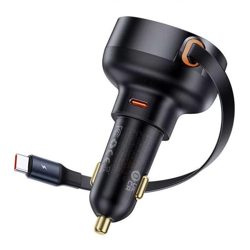 Baseus Enjoyment Pro 60W Type-C Car Charger Black