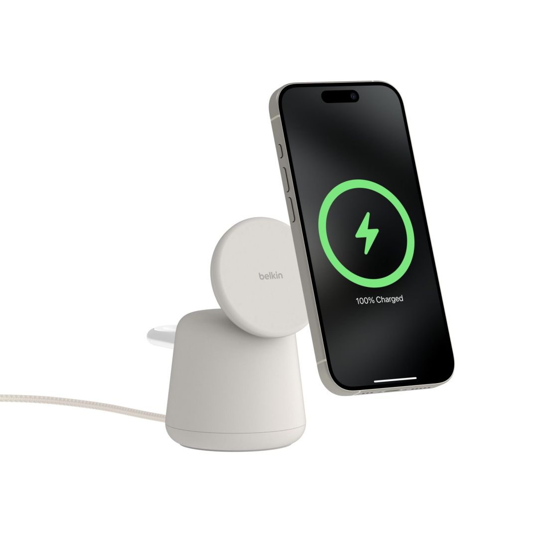 Belkin BOOST Charge PRO Wireless 15W 2in1 Sand