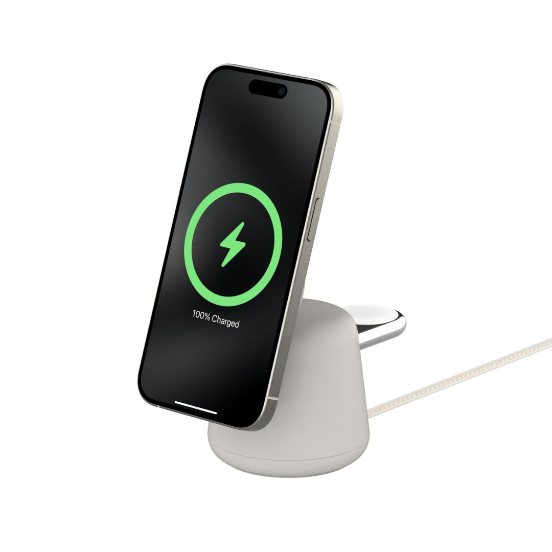 Belkin BOOST Charge PRO Wireless 15W 2in1 Sand