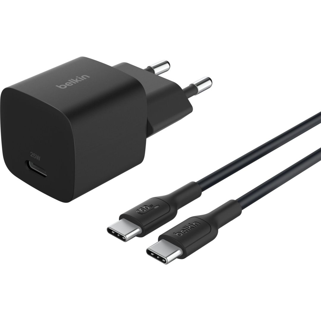Belkin WCA012KQ1MBK-B6 BOOST Charge 25W USB-C Cable 1m Black