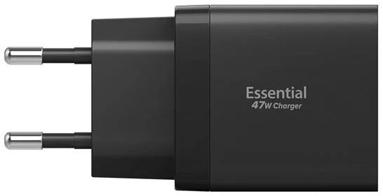 Spigen Essential 47W Wall Charger Black