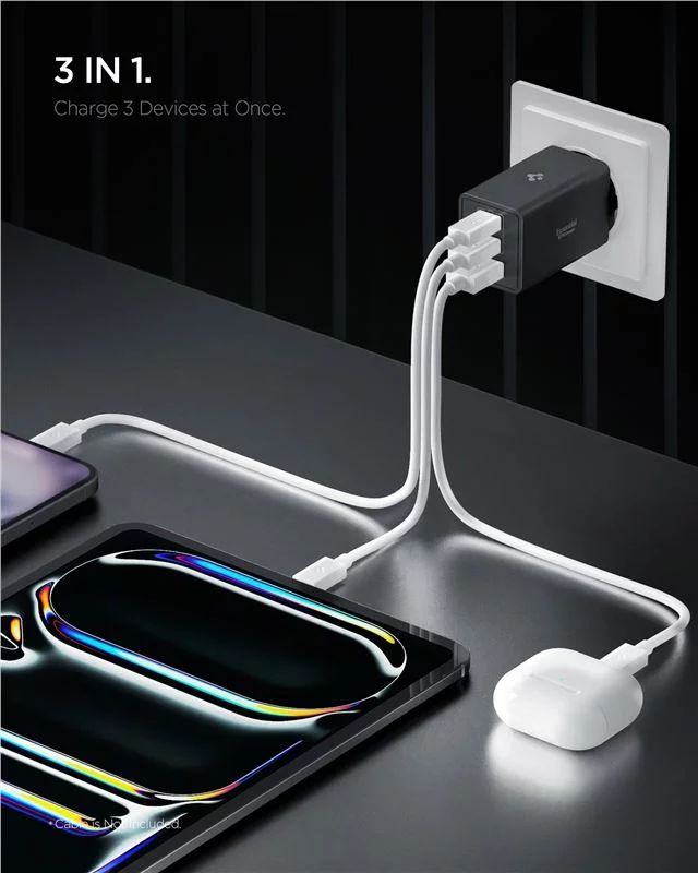 Spigen Essential 67W Wall Charger Black