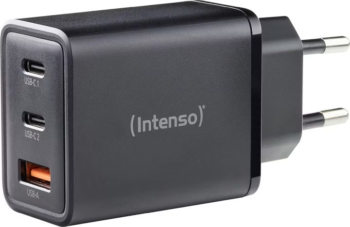 Intenso W65ACC GaN Power Adapter Black