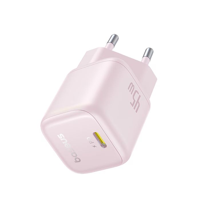 Baseus PicoGo 45W Wall Charger Pink