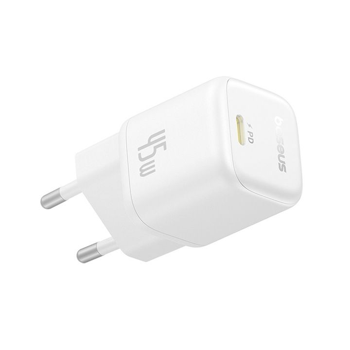 Baseus PicoGo 45W Wall Charger White