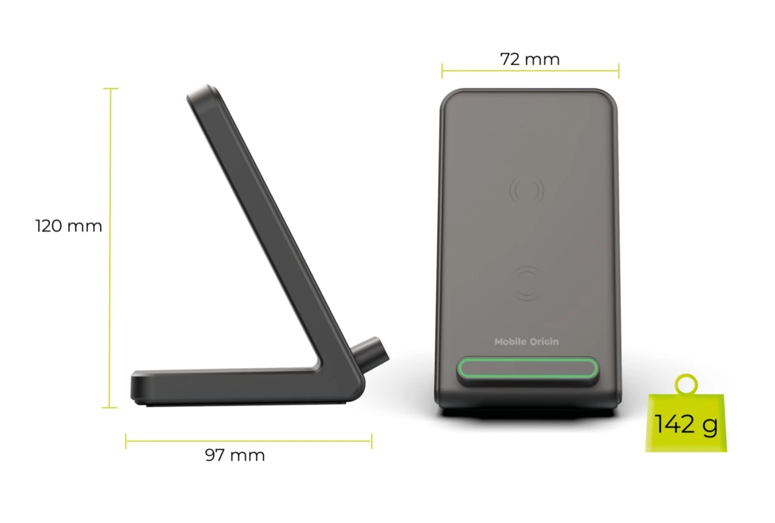 Mobile Origin 15W Wireless Charging Stand PW10