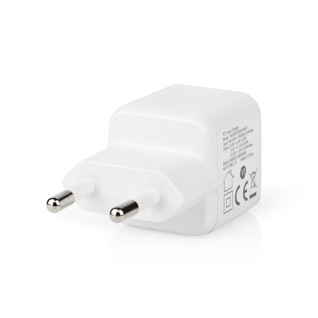 Nedis WCMPD20W100WT 20W Quick charge White