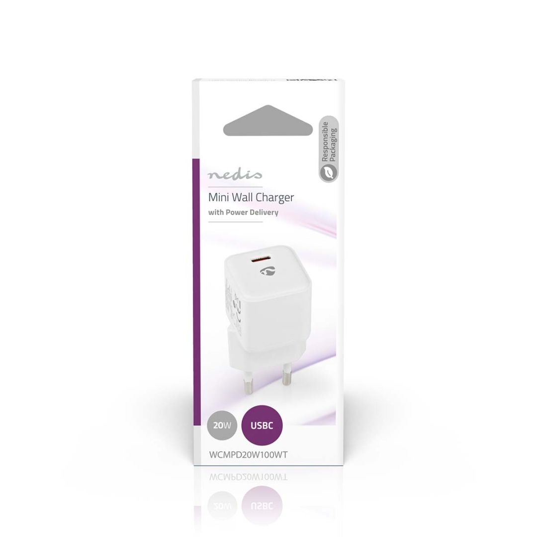 Nedis WCMPD20W100WT 20W Quick charge White