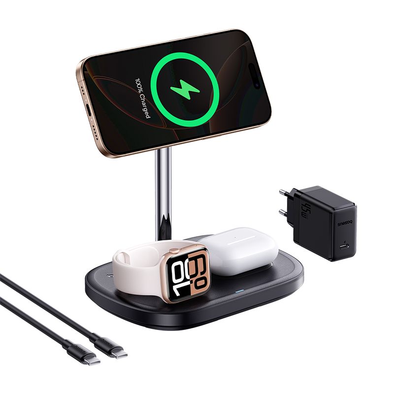 Baseus EnerFill FS41 3-in-1 Wireless Charging Stand