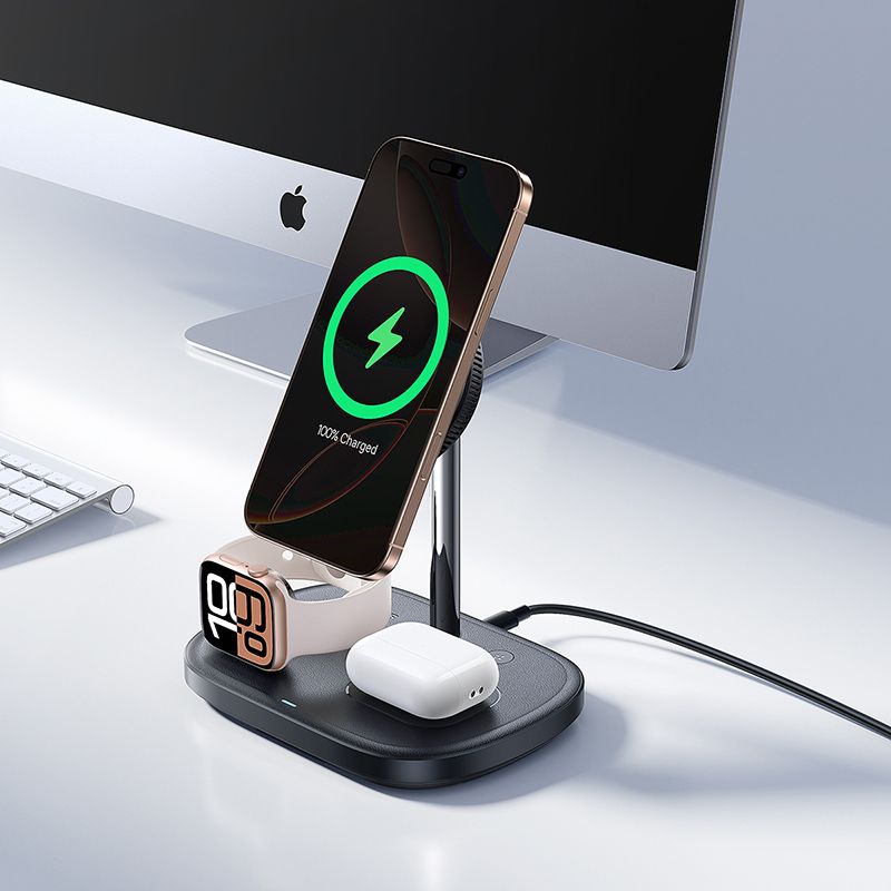 Baseus EnerFill FS41 3-in-1 Wireless Charging Stand