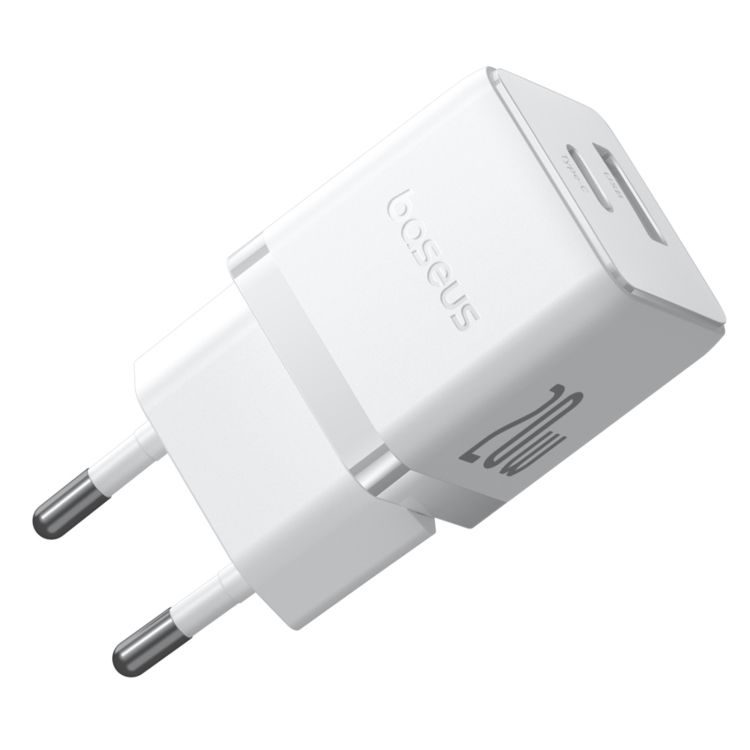 Baseus Palm USB-A/C Adapter 20W White