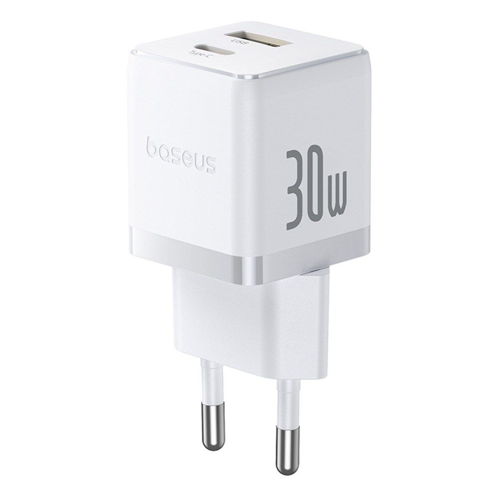 Baseus Palm USB-A/C Adapter 30W White
