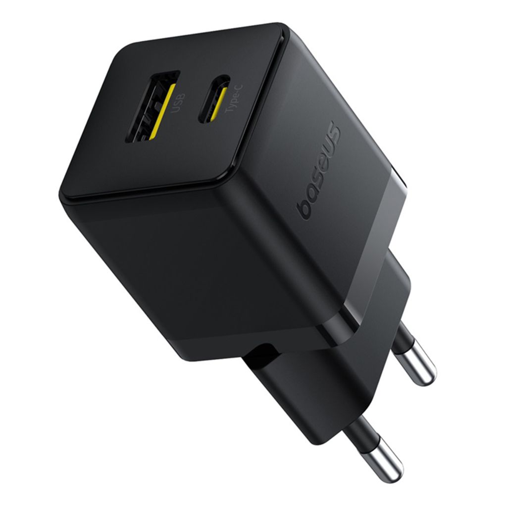 Baseus Palm USB-A/C Adapter 30W Black