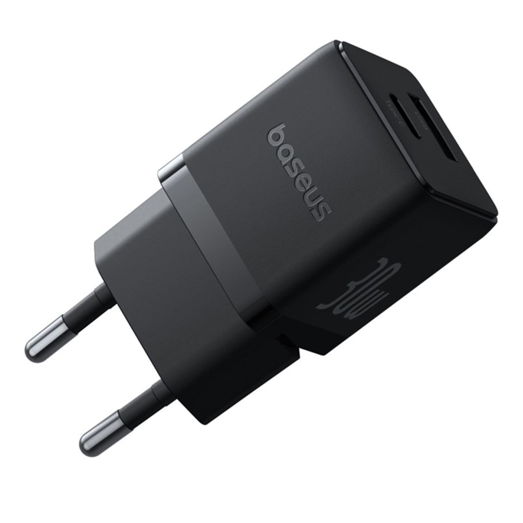 Baseus Palm USB-A/C Adapter 30W Black