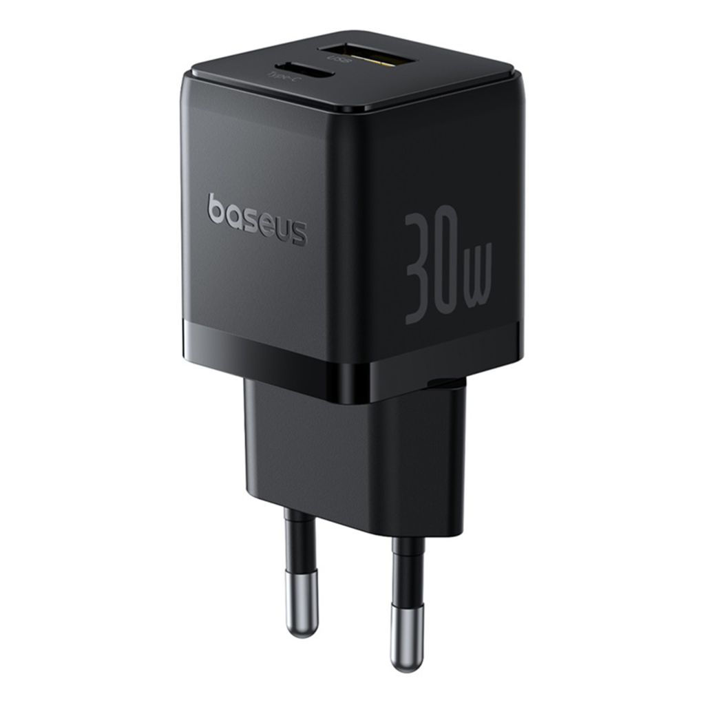 Baseus Palm USB-A/C Adapter 30W Black
