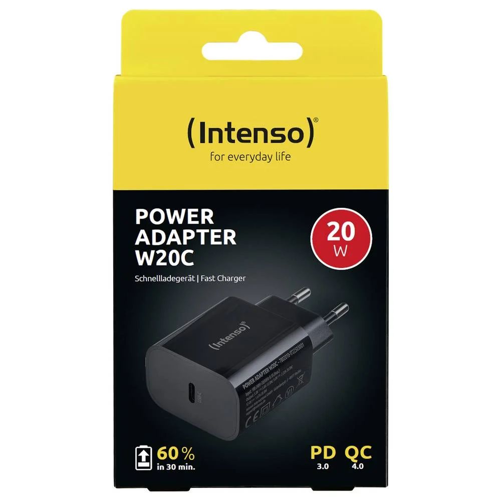 Intenso W20C Power Adapter Black