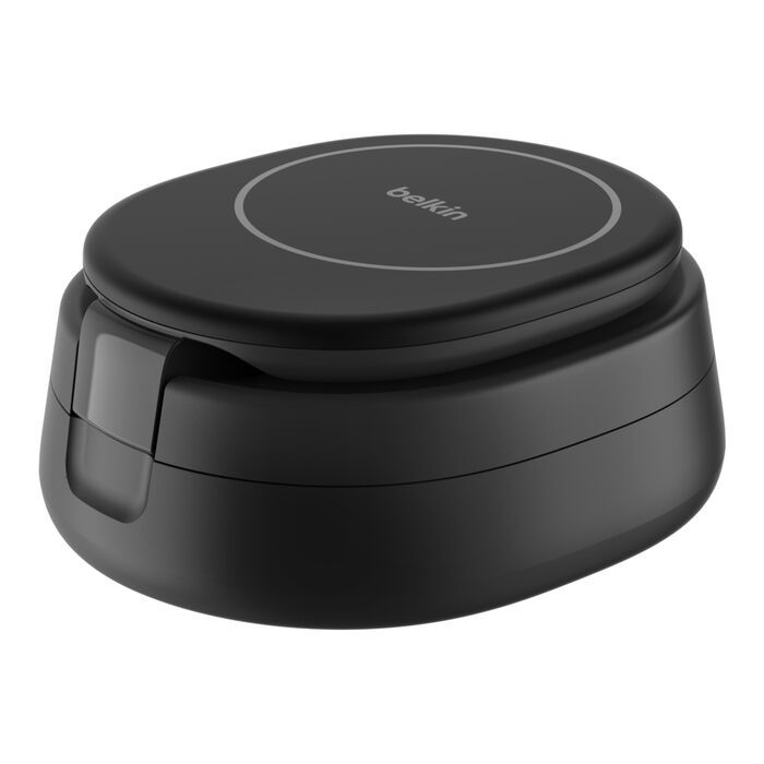 Belkin BoostCharge Pro 2-in-1 Wireless Charging Stand with Qi2 15W Black