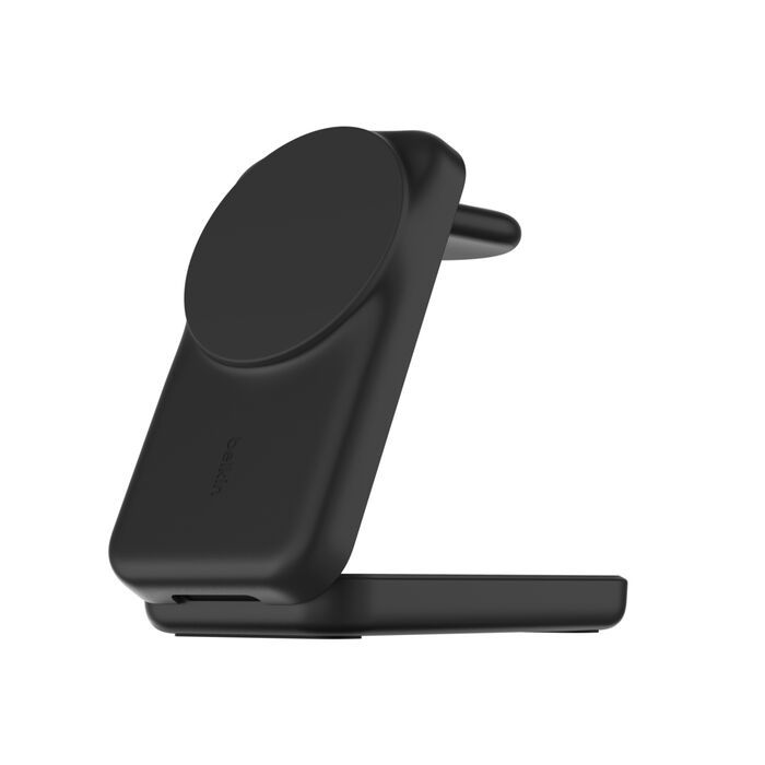 Belkin UltraCharge 25W Qi2 magnetic 3-in-1 Charger Black