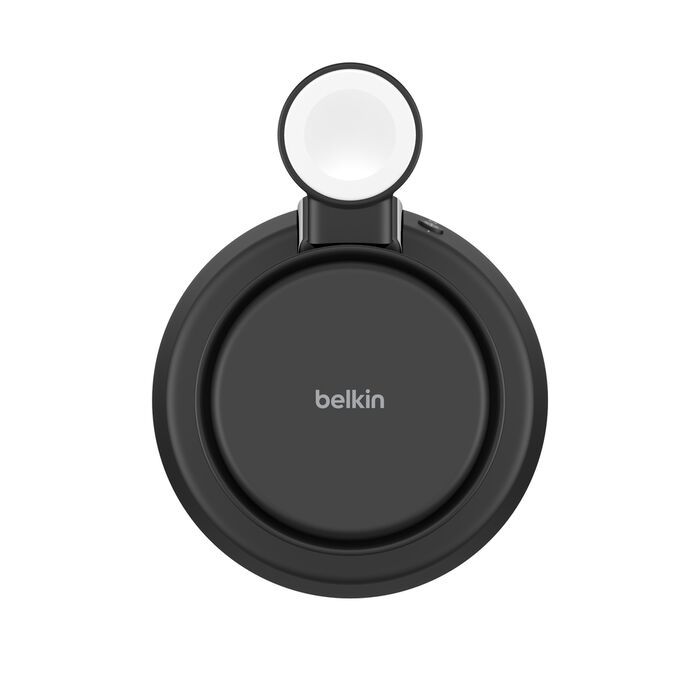 Belkin UltraCharge Pro 25W Qi2 magnetic 3-in-1 Charger Black